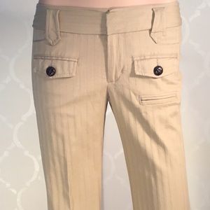GAP CUFFED TAN PANTS